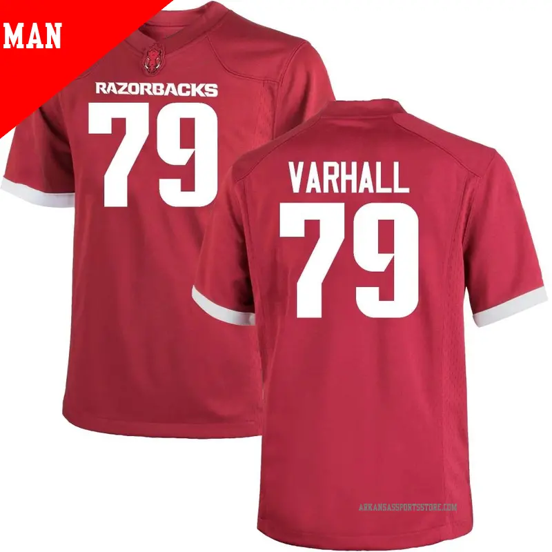 Tommy Varhall Jersey, Razorbacks Tommy Varhall Jerseys